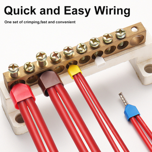 Terminales de Cable de Cobre para Automoción, Conector de Crimpado, Terminales Aislados de Doble Cable, 12V, Suministro de Fábrica - Product Image 4