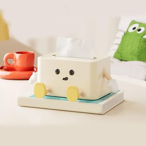 Custom Cute <b>Table</b> Bathroom Toilet <b>Plastic</b> Container Tissue Paper Box <b>Cover</b> - Product Image 3
