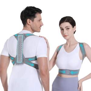 Correcteur de Posture respirant réglable pour femmes orthèse dorsale Protection professionnelle pour le soutien du haut du dos épaule cou Muscle - Product Image 1