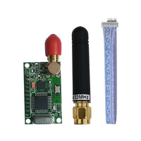 Modem radio sans fil industriel ultra-rapide <1ms de latence, émetteur-récepteur RS232 RS485 TTL, portée longue distance 500m, mini module de transmission de données