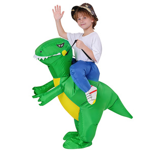 Costume de dinosaure gonflable Manyusha pour enfants, respirant, taille enfant 6 ans, tenue décontractée pour fêtes - Product Image 2