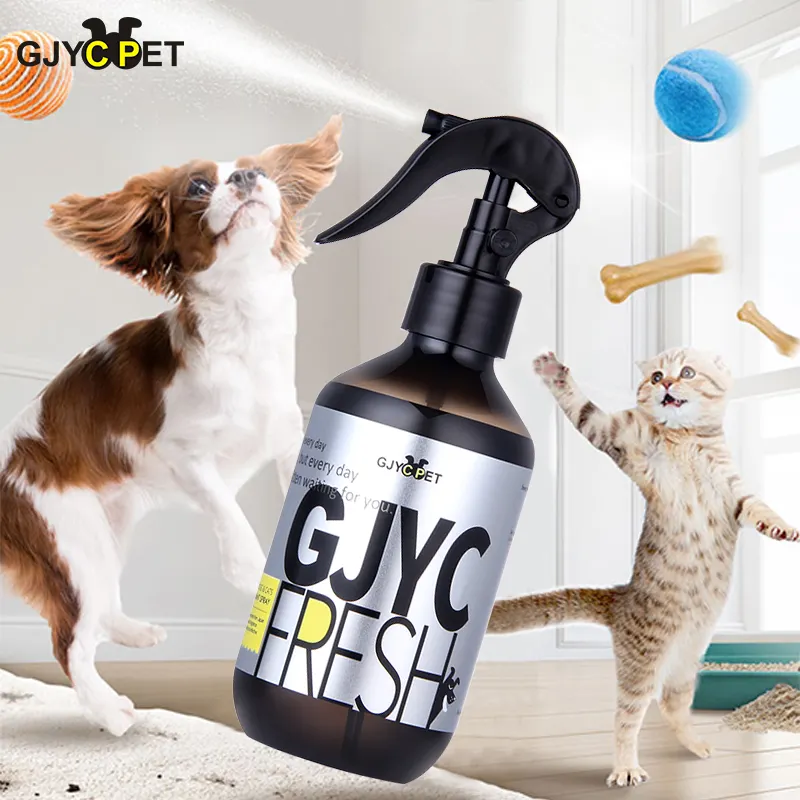 GJYC PET kokusu yeniler bakım organik doğal köpek Anti koku giderici Pet Deodorant sprey tüm köpekler ve kediler için