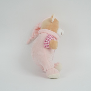 Orsacchiotto Dormiente con Campanello 26 CM, Peluche Super Morbido, Giocattolo per Neonati, Regalo di Compleanno Blu o Rosa - Product Image 4