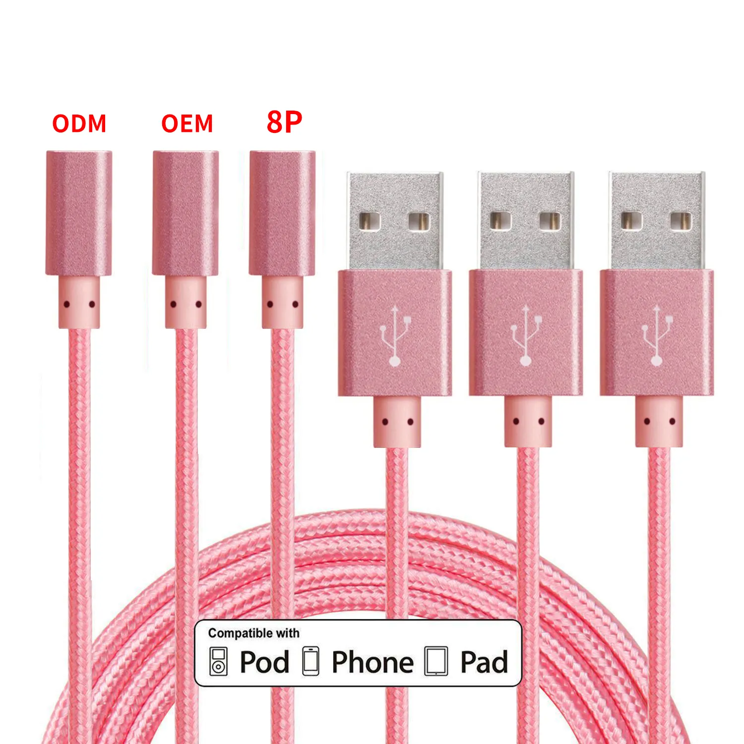 Hot bán USB Loại C Cáp điện thoại di động sạc USB-C dữ liệu nhanh chóng sạc cáp