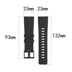 Tali Jam Tangan Pintar Sport Soft Silicone Band untuk Fitbit <span class=keywords><strong>Versa</strong></span> 1/2/Lite - Product Image 2