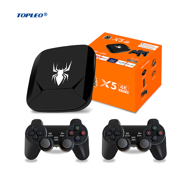 Topleo Android Game Consoles Android Tv Box Retro Electronic Machine Game Box Portable Handheld Video Game Consoles