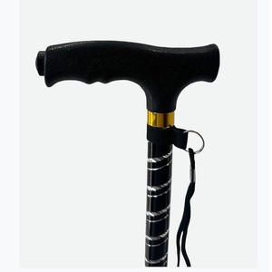 Illuminated Walking <b>Stick</b> Aluminum Alloy Lightweight Portable Outdoor Hiking <b>Stick</b> Rubber Tip Minimalist Design - Product Image 1