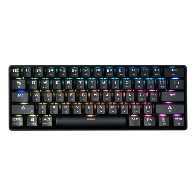 Mechanical Keyboard DIY Kit 61 Keys RGB Backlit Wireless/Type-C Mini Dropshipping