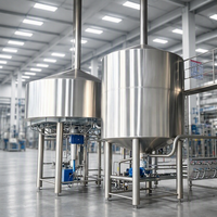 Ligne de brassage de bière artisanale Hermann 1000L à quatre cuves, haute capacité, essentielle pour le traitement de l'alcool, cuves sous pression, 220V/380V, garantie 5 ans