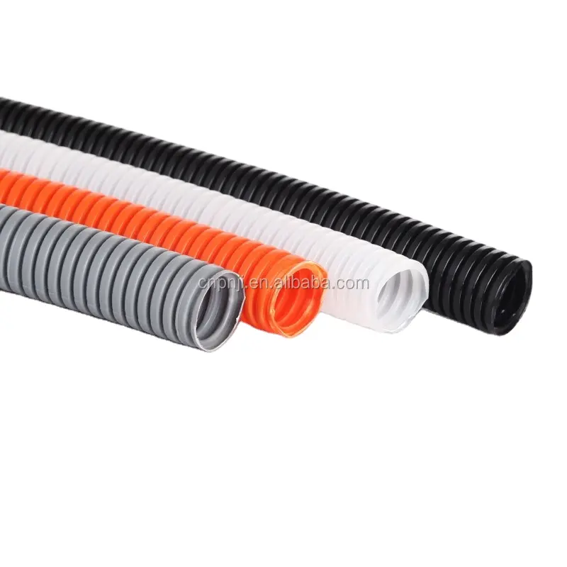 Pp AD15.8 Wit Flexibele Elektrische Plastic Corrugated Conduit