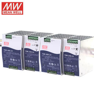 Meenwell TDR-240-24V/48V TDR-480-24V/48V TDR-960-24V/48V 10A20A40A 가이드 레일 유형 삼상 380VAC DC 스위칭 전원 공급 장치 - Product Image 1