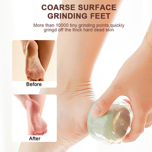 Nuevo portátil 2 en 1 cristal indoloro Nano vidrio eliminación de pelo borrador pie archivo piel muerta removedor de callos dispositivo herramienta de pedicura - Product Image 4