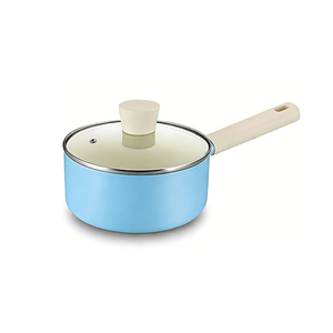 Poêle à frire antiadhésive en céramique et <span class=keywords><strong>aluminium</strong></span> personnalisable en usine, poêle à omelettes, batterie de cuisine en pierre, poêle de chef, <span class=keywords><strong>sans</strong></span> <span class=keywords><strong>PFOA</strong></span>, compatible induction - Product Image 4