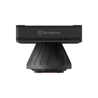 Refroidisseur de processeur SILVERSTONE S360Pro Noir 360 à refroidissement liquide, support de montage multiplateforme LGA1700/AM5, silencieux 39dBA
