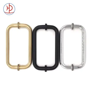 נירוסטה צינורי BM סדרת מקלחת הזזה זכוכית דלת למשוך ידיות - Product Image 4