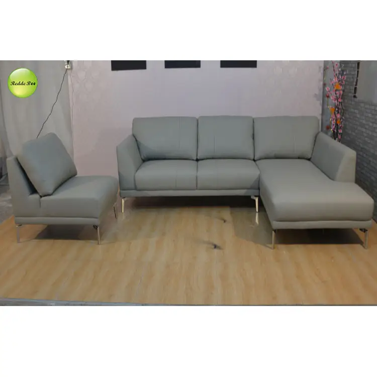 hot selling minimalist china reddeboo furniture online cheap l shape fabric sofa 578