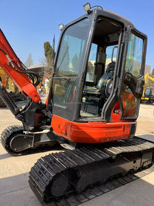 รถขุดขนาดเล็กคุณภาพสูงผลิตในญี่ปุ่นสำหรับขาย รถขุดมือสอง KX155-3 ขนาด 5 ตัน kx155-5 KX155 KX165 รถขุดตีนตะขาบ - Product Image 5