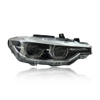 Accessoires automobiles SJC, phares à LED pour BMW Série 3 F30 12-19, jaune blanc, DRL, phare bicolore, éclairage avant, système d'éclairage