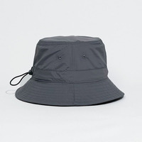 Gorras de cubo lisas Sombreros Tela de nailon impermeable de alta calidad Deporte plegable Correr Secado rápido Sombrero de cubo ligero a prueba de agua