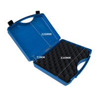 Boîte à outils en plastique personnalisable de petite taille pour organiser les accessoires de pêche et l'équipement de plein air, OEM et ODM pris en charge, résistante à la poussière