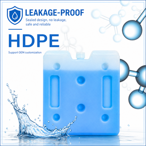 Bloque de hielo rígido de alto rendimiento para congelador, paquete de refrigeración para bolsas de leche materna y neveras portátiles - Product Image 3