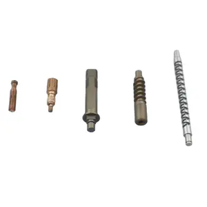 Customized 304 CNC Lathe Machining Machining Parts worm gear screw shafts