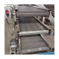 Machine de séchage à air multicouche en acier inoxydable personnalisée, avec courroie transporteuse en maille métallique à vitesse réglable, garantie 1 an, ventilateurs