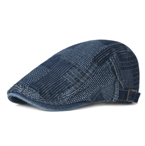 <span class=keywords><strong>Bai</strong></span> Xiaoyuan, Boina Unisex, gorra de béisbol Vintage para hombre, gorra de béisbol de mezclilla, estilo británico, personaje informal, deportes, estampado liso - Product Image 1