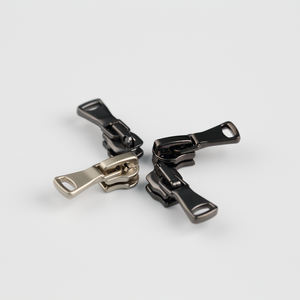 Tiradores de Cremallera Metálicos con Logotipo Personalizado, Múltiples Estilos, Proveedores de Cremalleras al por Mayor para Bolsas y Prendas # 3 # 5 # 8 - Product Image 4