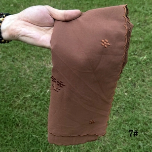 <span class=keywords><strong>2025</strong></span> Malaysia Sang Trọng Hàn Quốc Voan Hijab Khăn Choàng Cao Cấp Jersey Thêu Mùa Hè <span class=keywords><strong>Polyester</strong></span> Khăn Cho Hồi Giáo Dài Đảng In - Product Image 6