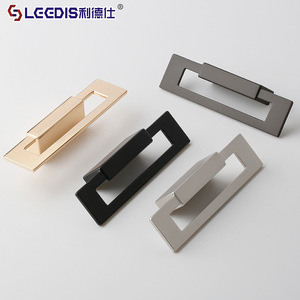 Lideshi Modern Zinc Alloy Drawer <b>Handle</b> Rectangle 2629 Durable Wardrobe Hardware - Product Image 2