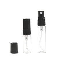 Flacon pulvérisateur de parfum en verre transparent rechargeable de 2 ml, 3 ml, 5 ml, 10 ml – Atomiseur de poche pour huile de parfum – Disponible en stock