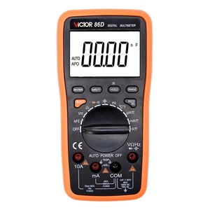 VICTOR 86D 5999 3 5/6 Digital <b>Auto</b> Rang Digital Multimeter With USB Interface Capacitance Measure ACV DCV ACA DCA <b>Meter</b> - Product Image 1