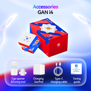 Cubo Mágico Magnético <span class=keywords><strong>Gan</strong></span> I4 3x3, Cubo Profesional <span class=keywords><strong>Gan</strong></span>, Rompecabezas de Velocidad, Juguetes Educativos para Niños - Product Image 6