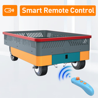 Robot mobile intelligent AGV de transport de 300 kg avec suivi UWB et télécommande pour l'automatisation logistique des entrepôts
