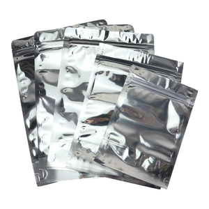 Sac d'emballage à fermeture éclair autoportant en VMPET transparent à l'avant et à l'arrière, très vendu, pour céréales diverses - Product Image 4