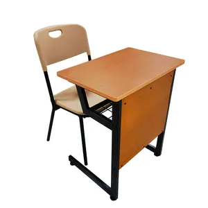 서프라이즈 가격 슈퍼마켓 태블릿 및 의자 학교 Y 학교 테이블과 의자 항목 학교 체육관 용 나무 의자 사용