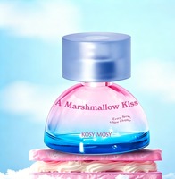 KOSY MOSY a Marshmallow Kiss 50ml EDP Parfum Doux et Moelleux Flacon Dôme Dégradé Bonbon Cadeau Femme Étiquette Privée Personnalisée