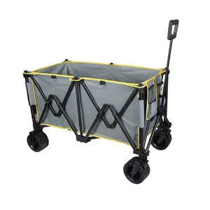 Wholesale High Quality Wagon Cart Foldable Outdoor Beach Camping Wagon Trolley