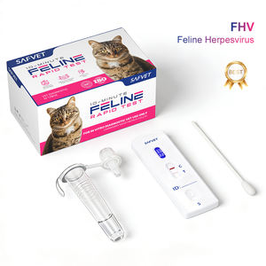 무료 샘플 고양이 헤르페스바이러스 칼리시바이러스 Fcv Fhv 항원 검사 키트 고양이 헤르페스 바이러스 글로벌 공급 수의학용 - Product Image 2