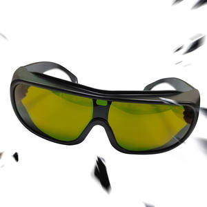 अग्नि सुरक्षित गोगल्स नारंगी स 166 850nm रोशनी के नेतृत्व में ब्लू इन्फ्रारेड सर्जरी, लेजर चश्मा सुरक्षा - Product Image 1