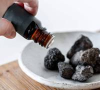Diffuseur d'huiles essentielles d'arôme naturel en pierre de lave