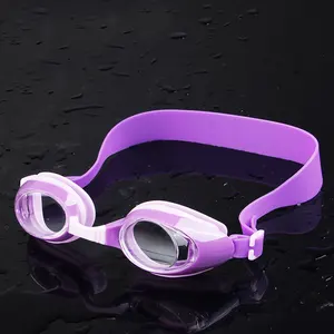 Iyi performans yüzme gözlüğü çocuklar silikon su geçirmez anti-sis çocuk yüzme gözlükleri toptan