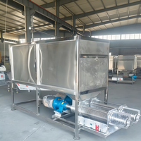 Séparateur solide-liquide à microfiltration à tambour à double unité en acier inoxydable, personnalisé en usine, pour la déshydratation du fumier de porcs et de bovins en ferme