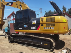 รถขุดตีนตะขาบ Caterpillar 330DL มือสอง ขนาด 30 ตัน เครื่องจักรก่อสร้างหนัก CAT330DL รถขุดไฮดรอลิกพร้อมบุ้งกี๋ขนาดใหญ่ - Product Image 2