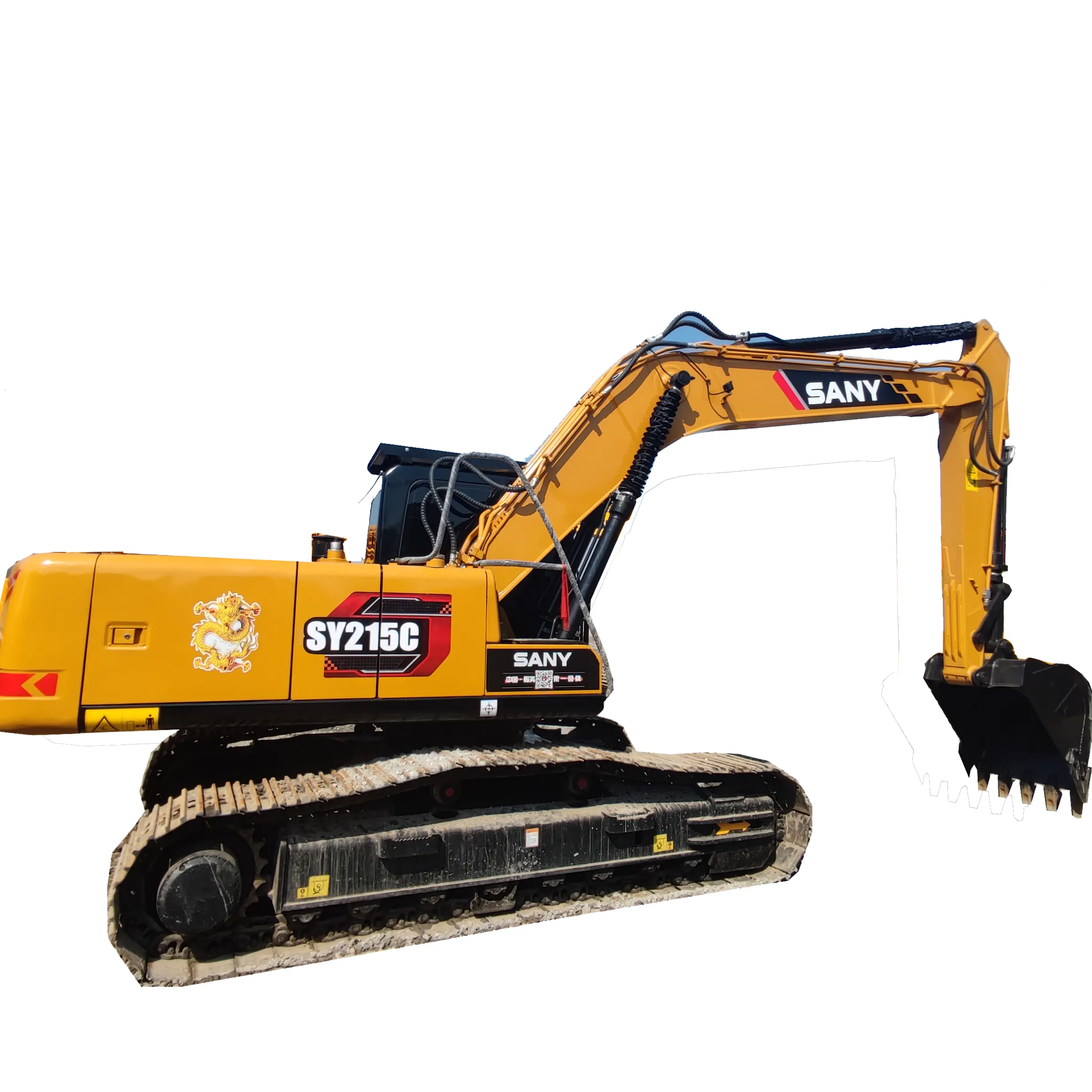 Excavatrice utilisée par moteur de CUMMINS d'excavatrice de marche de chenille de la DiggerSANY 215C pro 21Ton