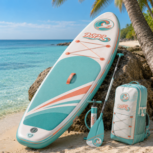 Planche de SUP gonflable multi-usages adaptée aux lacs, rivières, baies, côtes et différentes occasions de loisirs aquatiques en plein air - Product Image 2