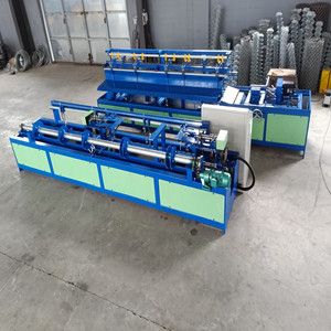 Ad alto rendimento e basso rumore completamente automatico singolo filo di alimentazione catena di recinzione macchina utilizzato collegamento catena recinzione macchina per la vendita - Product Image 3