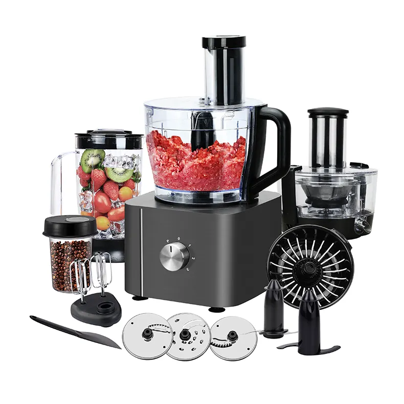 Copper motor 1000W high power factory wholesale multifunction food processor