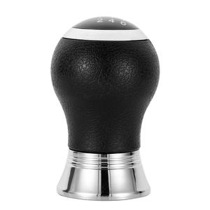 Palanca de Cambios para Toyota, Cuero Negro con Base Plateada, 5/6 Velocidades, Diseño Ergonómico - Product Image 3